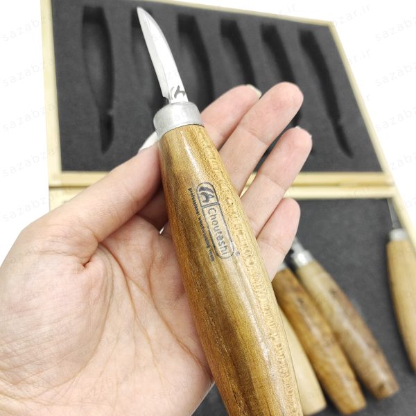 ست 6 عددی مغار چاقویی پیکره تراشی چوتاشی® - Image 4