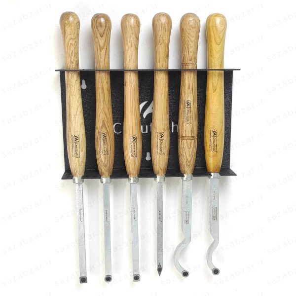 مجموعه 6 عددی مغار خراطی کارباید چوتاشی® به همراه استند