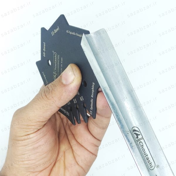شابلون اندازه‌گیری زوایای تیزکاری مغار خراطی چوتاشی® - Image 5